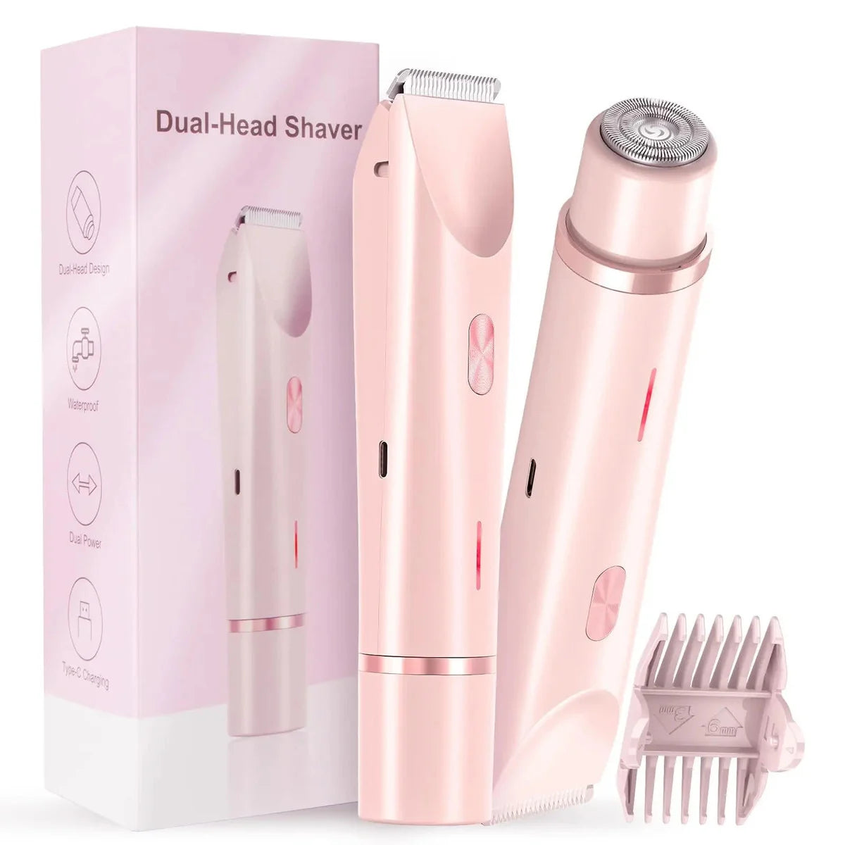 Dual Head Electric Hair Trimmer