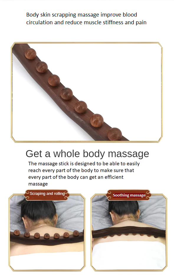 Body Skin Scrapping Massage Stick